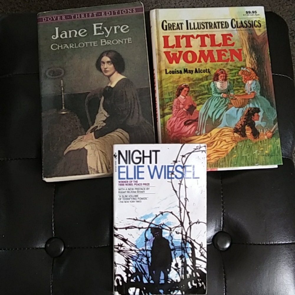 3 for $15 Used Literary Classic Book Bundle